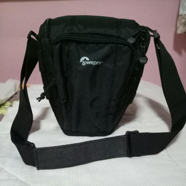 Lowepro toploader zoom best sale 50 aw ii black