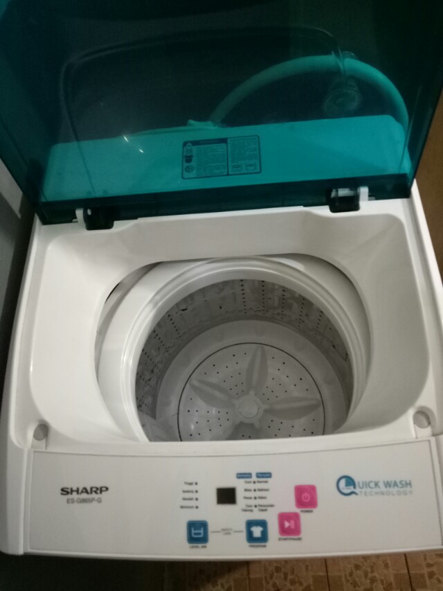 Mesin Cuci 1 Tabung Sharp Es 865p G Elektronik Lainnya Di Carousell