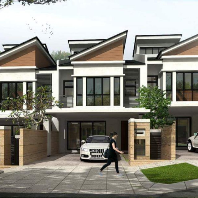 Near Bandar Dato Onn Double Storey Link Homes Property For Sale On Carousell