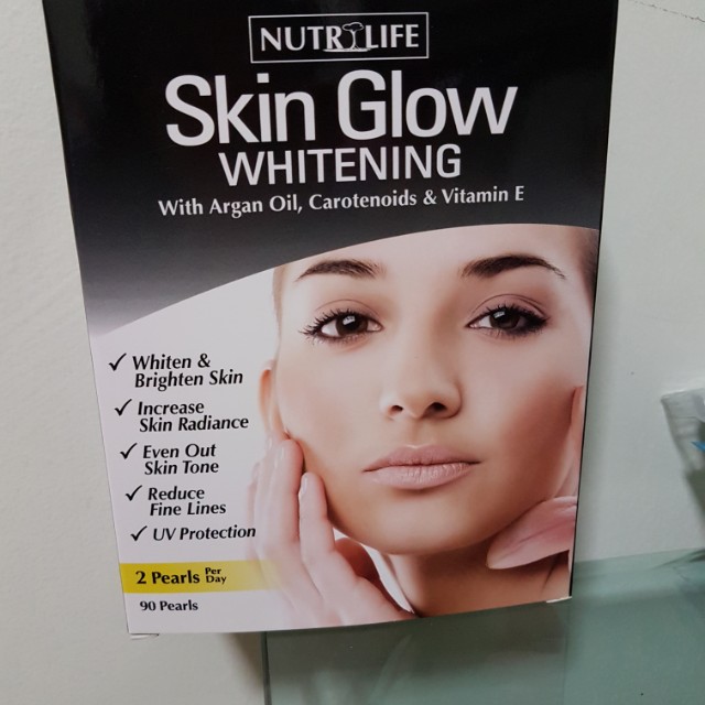 NUTRILIFE Skin Glow Whitening with Argan Oil, Carotenoids & Vitamin E