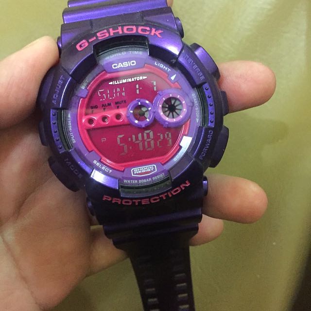 G shock violet clearance