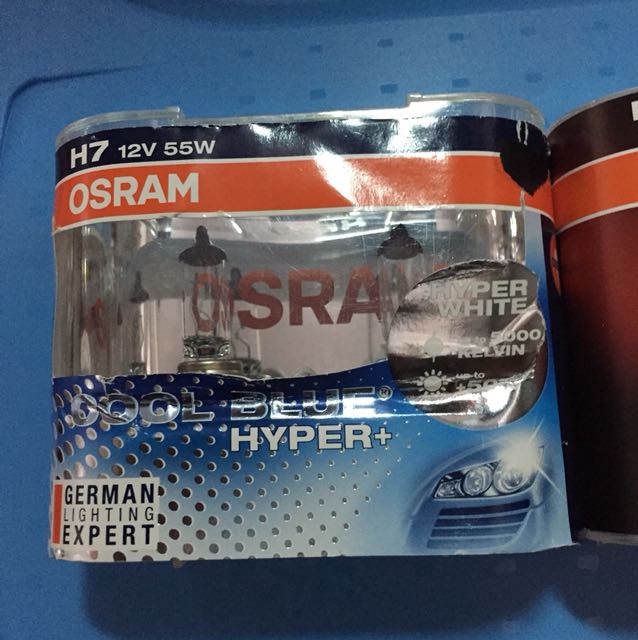 Osram H7 Cool Blue Hyper Car Accessories On Carousell