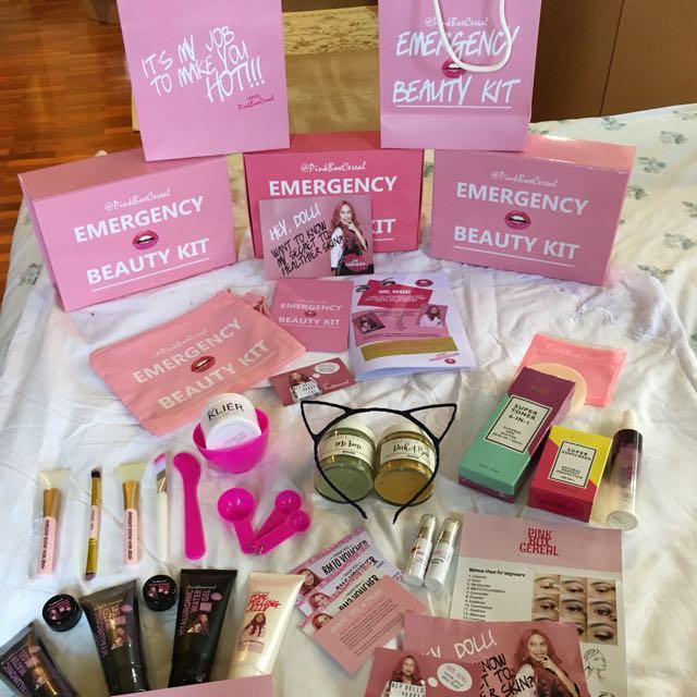 Pink Box Cereal New Health Beauty Skin Bath Body On Carousell