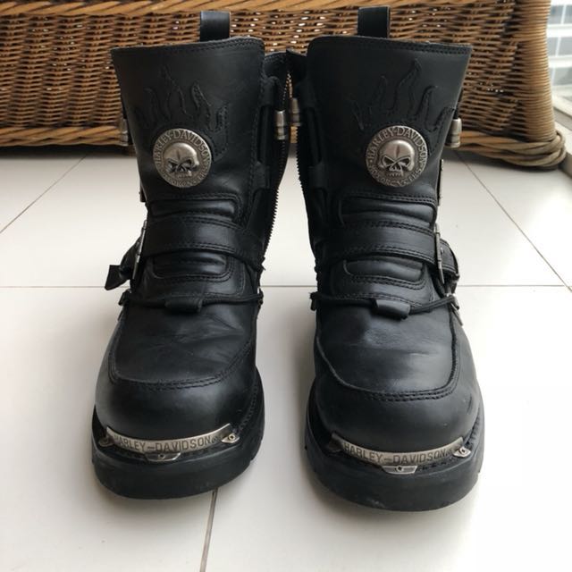 Reduced Size 43 9 10 Harley Davidson Boots Motorcycles