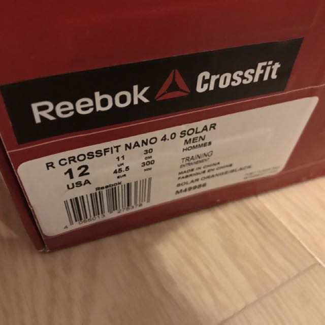 reebok crossfit nano 4.0 solar