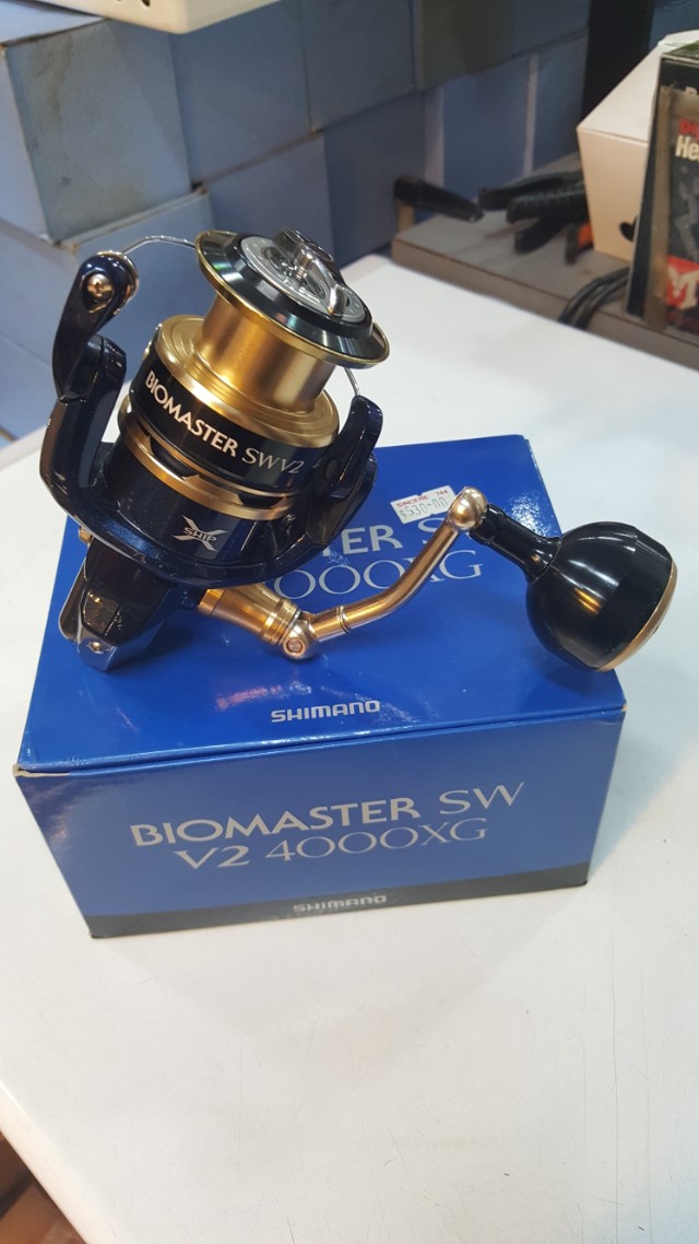 Shimano Biomaster SW V2 4000XG Spool Spinning Reel Fishing /AS4544/51