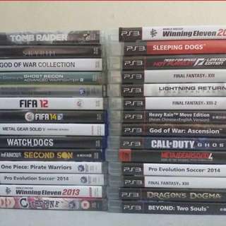 PS3 Used Games from RM25!!