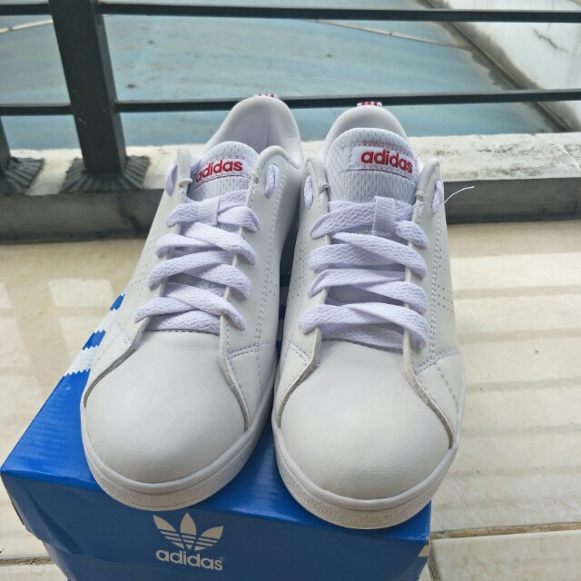 Adidas neo advantage clean list red on sale