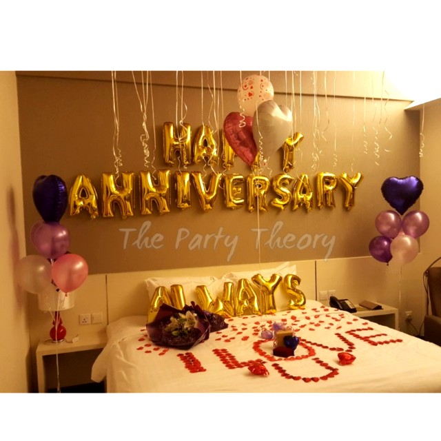 monthsary surprise decoration