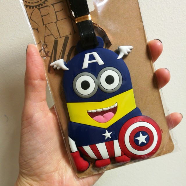 avengers luggage tag