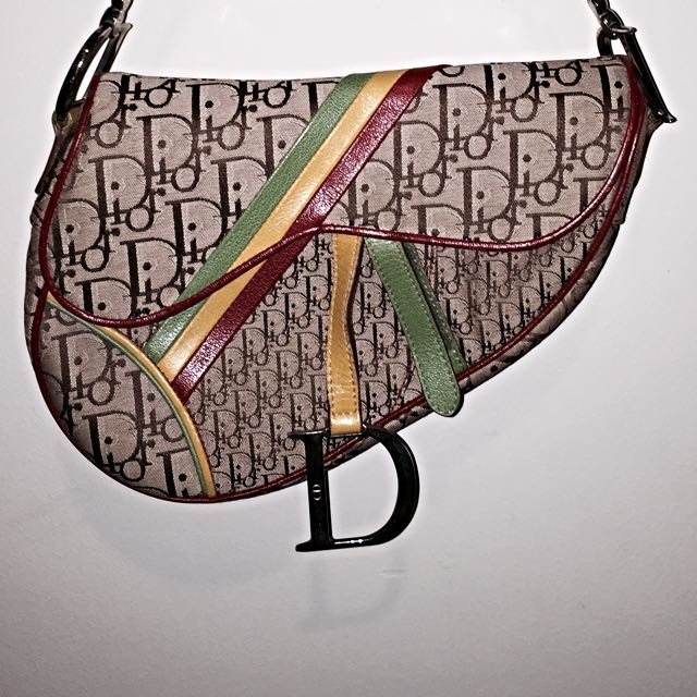 Dior Rasta Saddle Bag