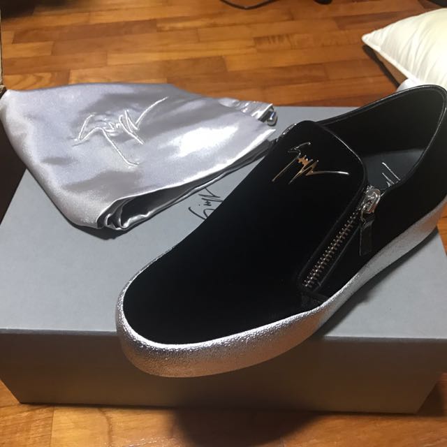 Giuseppe zanotti new arrivals mens velvet