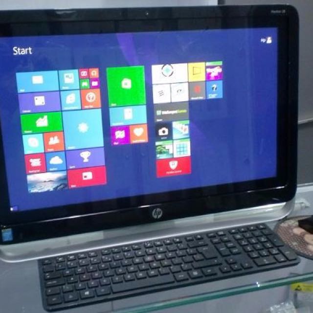 Hp Pavilion 23 H019d Touchsmart All In One Desktop Touchscreen Pc Photo