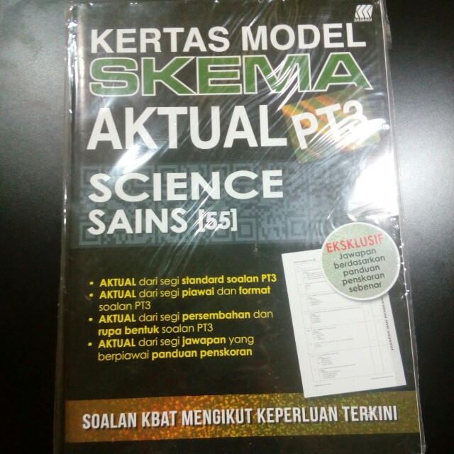 Kertas Model Skema Aktual Pt3 Science Textbooks On Carousell
