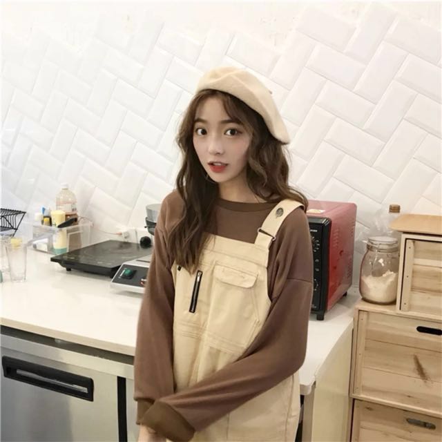 Korean Style Beret Cap, Women's Fashion 