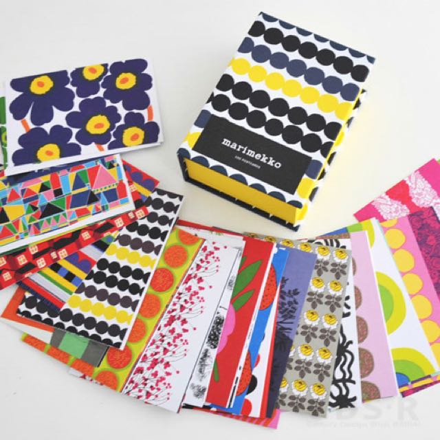 Marimekko 100 Postcards Box Set, Hobbies & Toys, Stationery & Craft, Craft  Supplies & Tools on Carousell