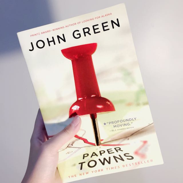 Paper Towns John Green Novel Books Stationery Books On Carousell