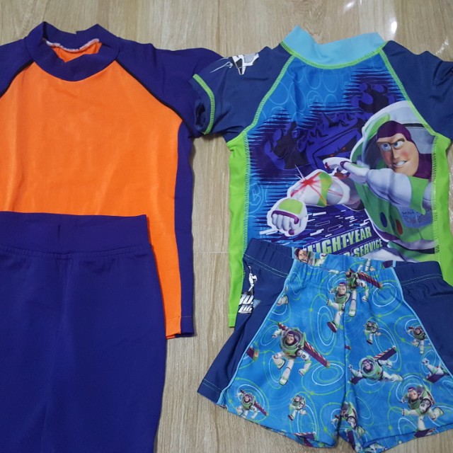 Preloved Rash Guards (Category: Babies & Kids Fashion) located in San Pedro. Submitted by matthews.closet (Listing ID 149051086, Image 1). Description: Toystory 3T SOLD Other rashguards 3T to 4T. ONLY AVAILABLE ARE ORANGE (1st pic) AND SPEEDO TRUNKS ON 2ND PIC.