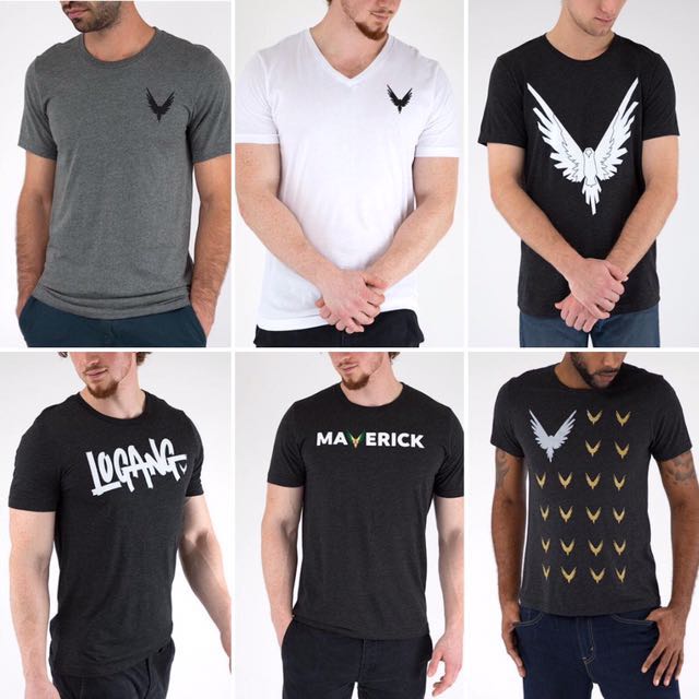 Shirt] Maverick by Logan Paul Merch , Men's Fashion, Tops & Sets, Tshirts &  Polo Shirts on Carousell