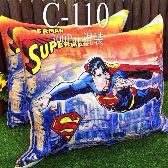 Superman Pair Of Pillow Cases With Zipper On Carousell