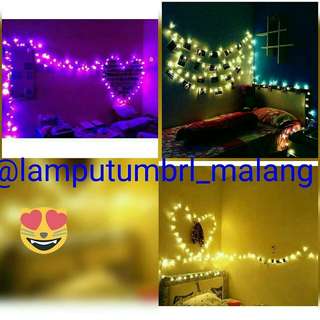 Lampu hias lampu tumbrl