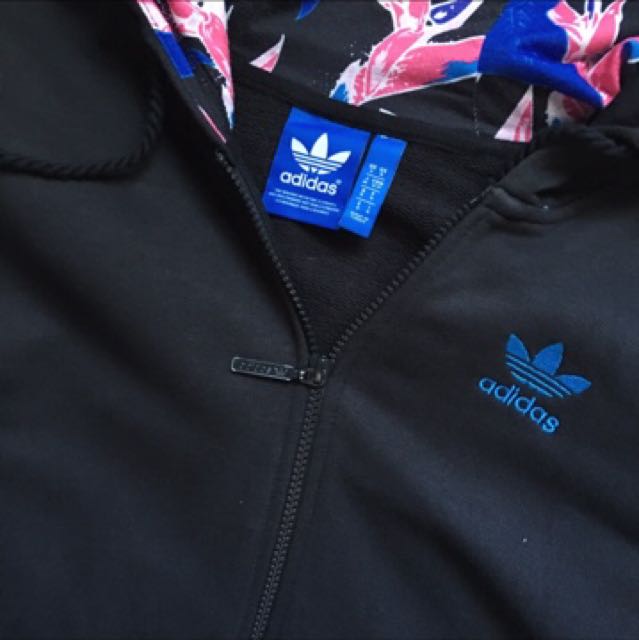 adidas floral hoodie mens