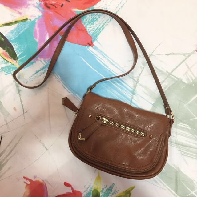 Aldo Brown Sling Bag Women S Fashion Bags Wallets On Carousell
