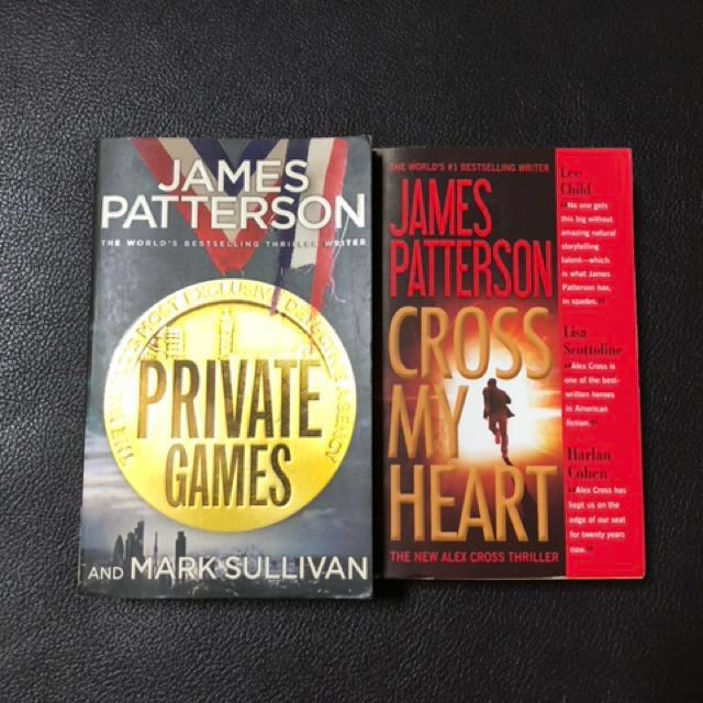Alex Cross Series By James Patterson Books Stationery Fiction