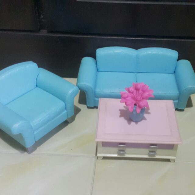 Barbie Sofa Sets Babies Kids Toys Walkers On Carousell