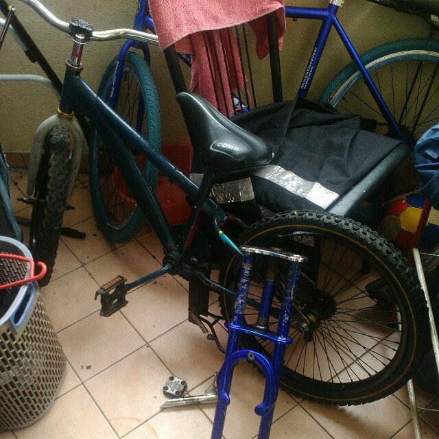 Basikal Fixie Ngan Lajak Dapat Fork Dauble Kepala Bmx 2 Sit