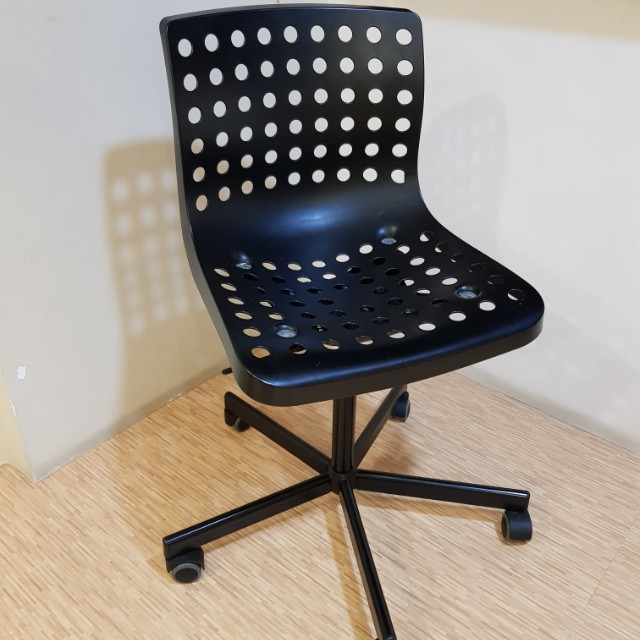 Black Ikea Skalberg Study Chair Furniture Tables Chairs On Carousell