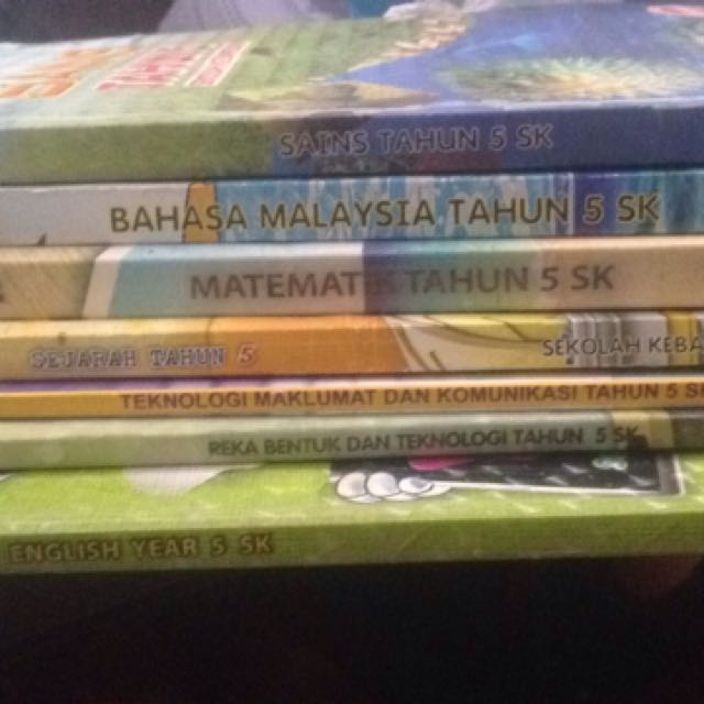 Buku teks tahun 5, Textbooks on Carousell