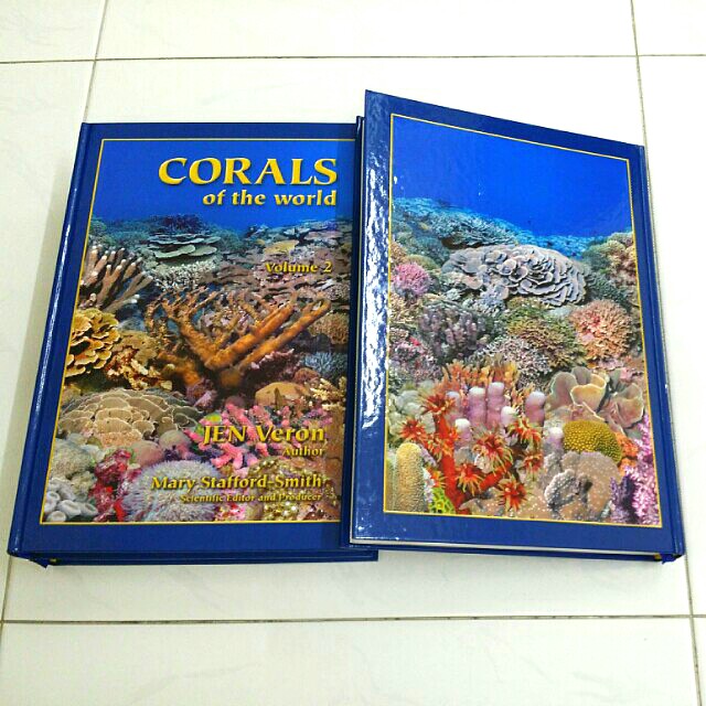 Corals of the World Vol 1, 2 & 3 by Dr J.E.N. Veron and Dr Mary