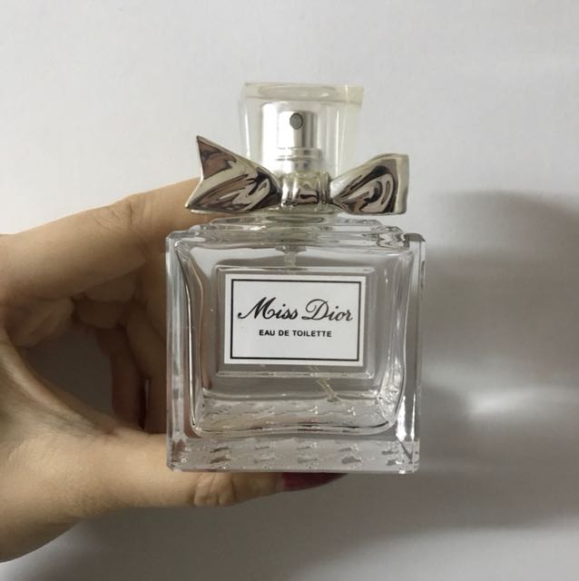 Decorative Miss Dior perfume bottle, Beauty & Personal Care, Hands ...