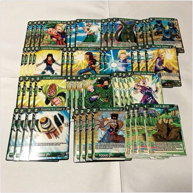 Dragon Ball Super Card Game Mono Green Base Deck Toys Games
