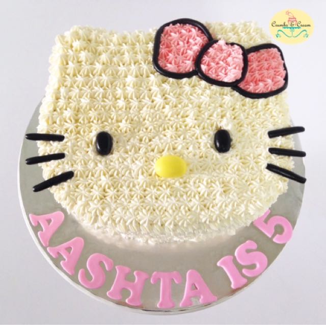 Hello Kitty Cake Food Drinks Baked Goods On Carousell