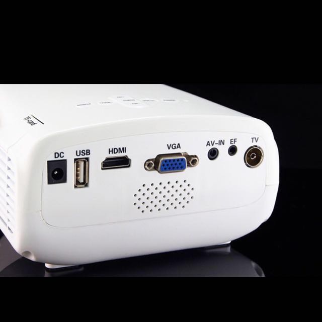 Home Theatre LED Projector with TV Antenna Input, TV & Home Appliances ...