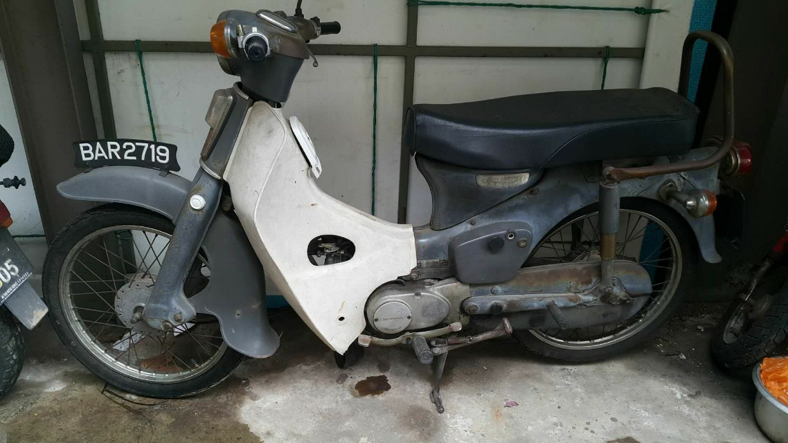 Honda C70 Original Colour Motorbikes On Carousell