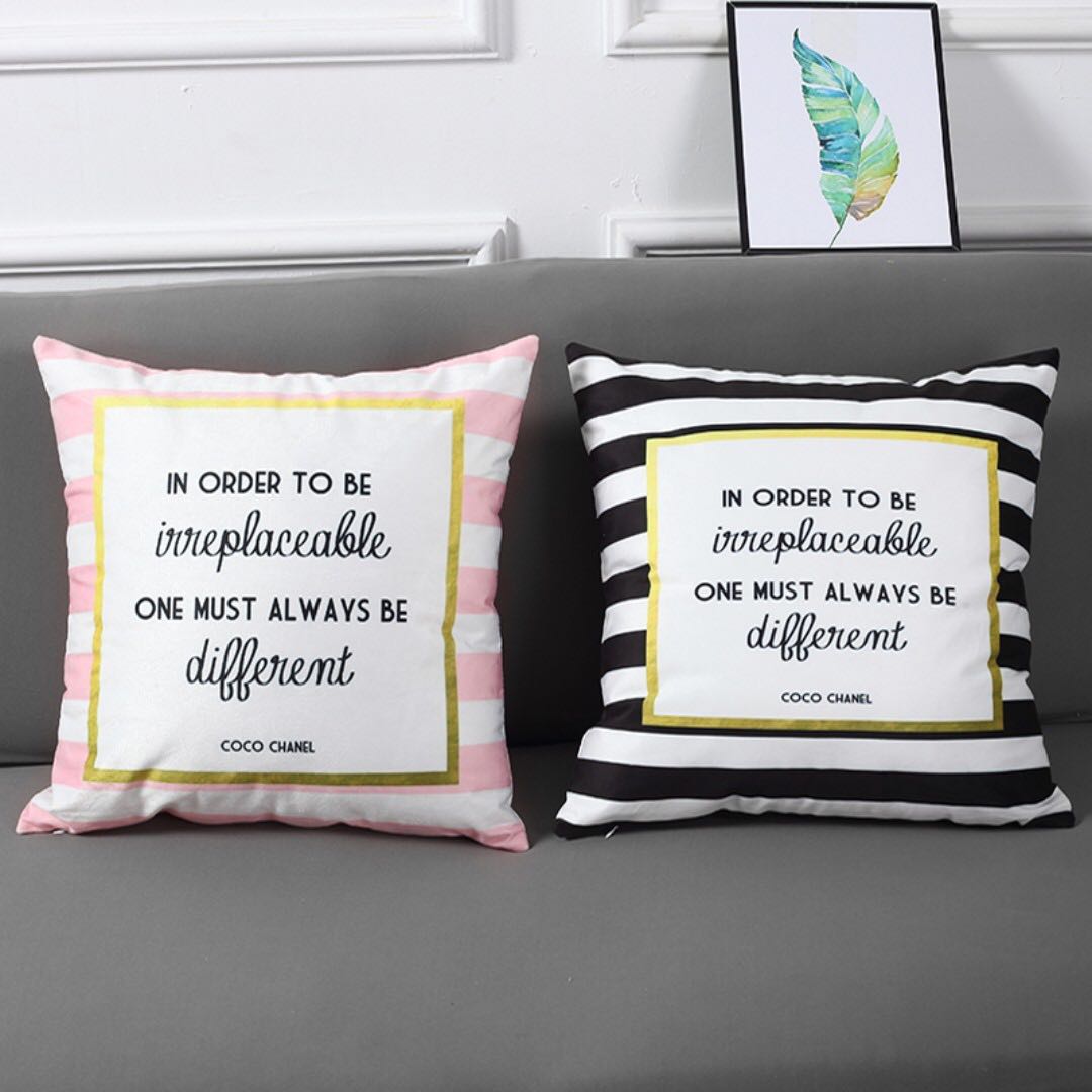 Coco chanel pillow case online