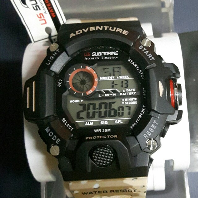 Jam Us Submarine Original Men S Fashion Watches On Carousell