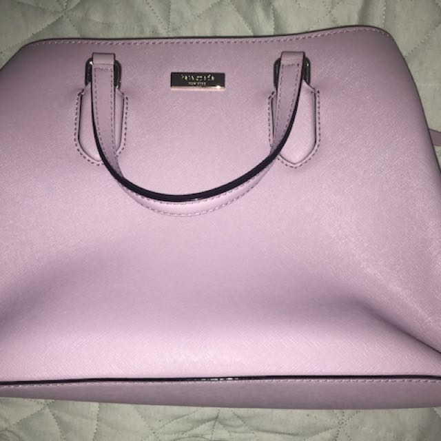 lilac kate spade purse