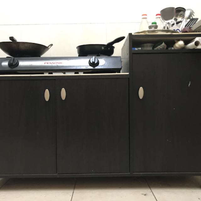 Kitchen Cabinet And Pensonic Gas Stove 1515852660 E13b0434 