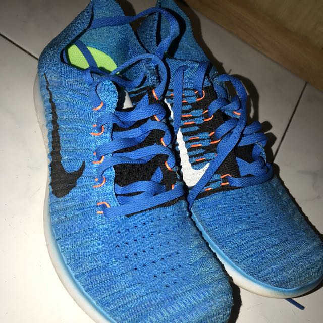 Nike Flyknit nike flyknit 5.0 orange blue size US7.5 UK6.5