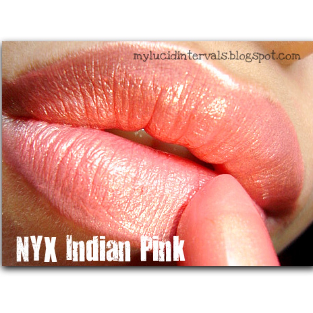 NYX Extra Creamy Round Lipstick [Indian Pink], Health & Beauty ...