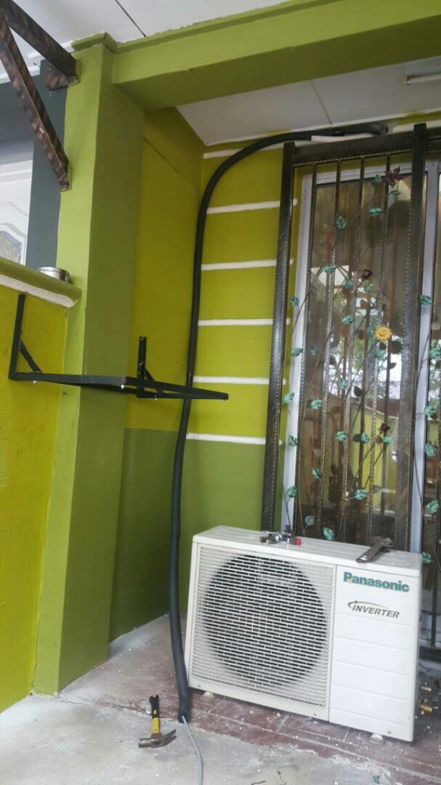 Pasang aircond service n refill gas 1.5hp inverter, Services, Home