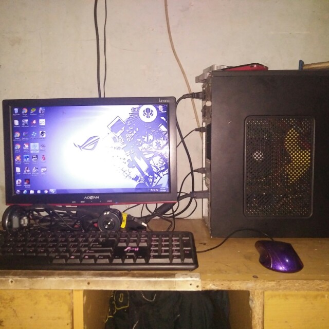 Pc Gaming 1set Murah Elektronik Komputer Desktop Di Carousell