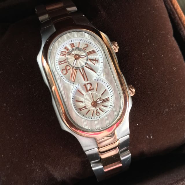 Philip stein hotsell rose gold watch