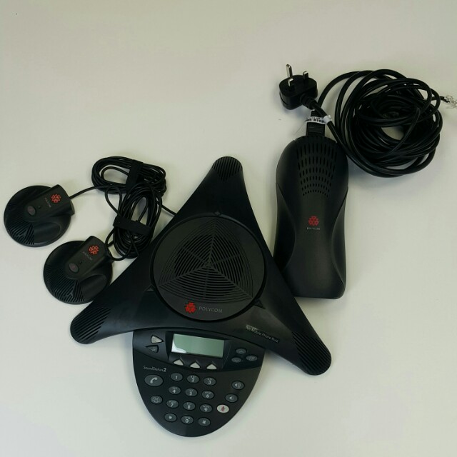 Polycom Soundstation2 Expandable Conference Phone Fast Sale Electronics Audio On Carousell