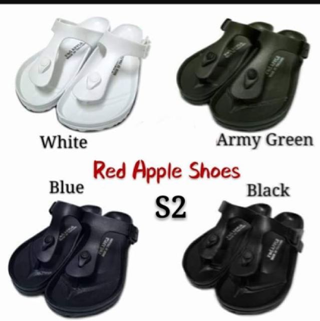 red apple shoes