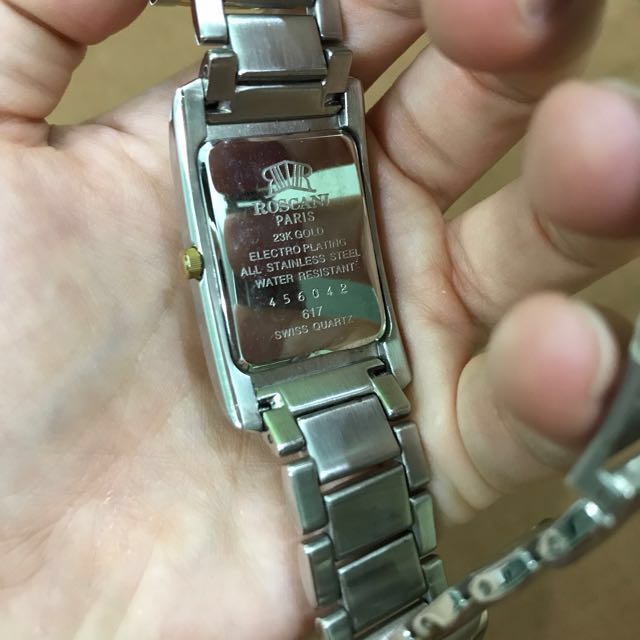 ROSCANI Paris 23K Gold Plating Watch